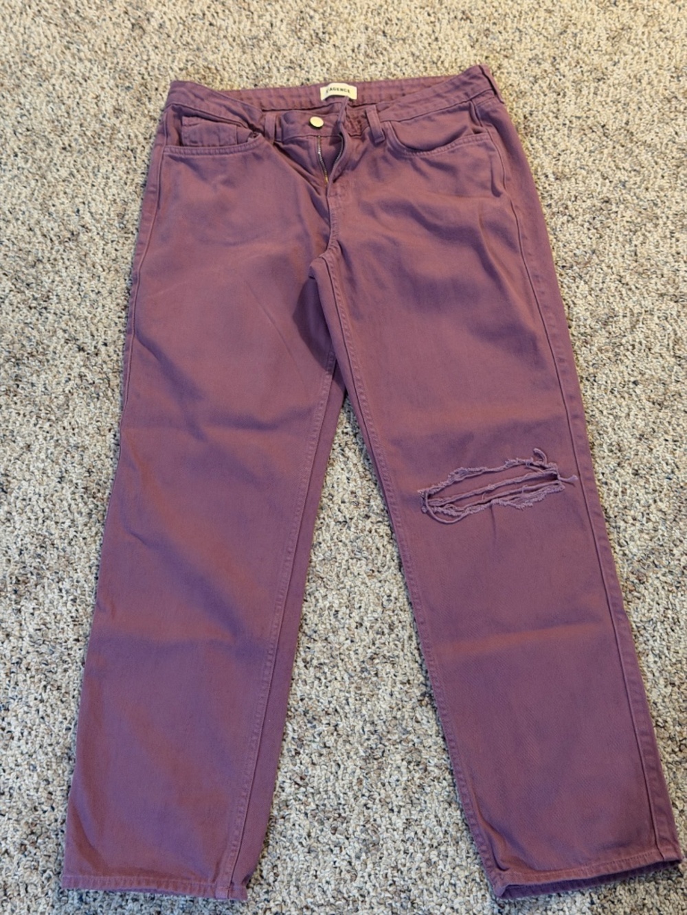 L'AGENCE Nevi Slouchy Straight Leg Jean sz 28 - Picture 2 of 4